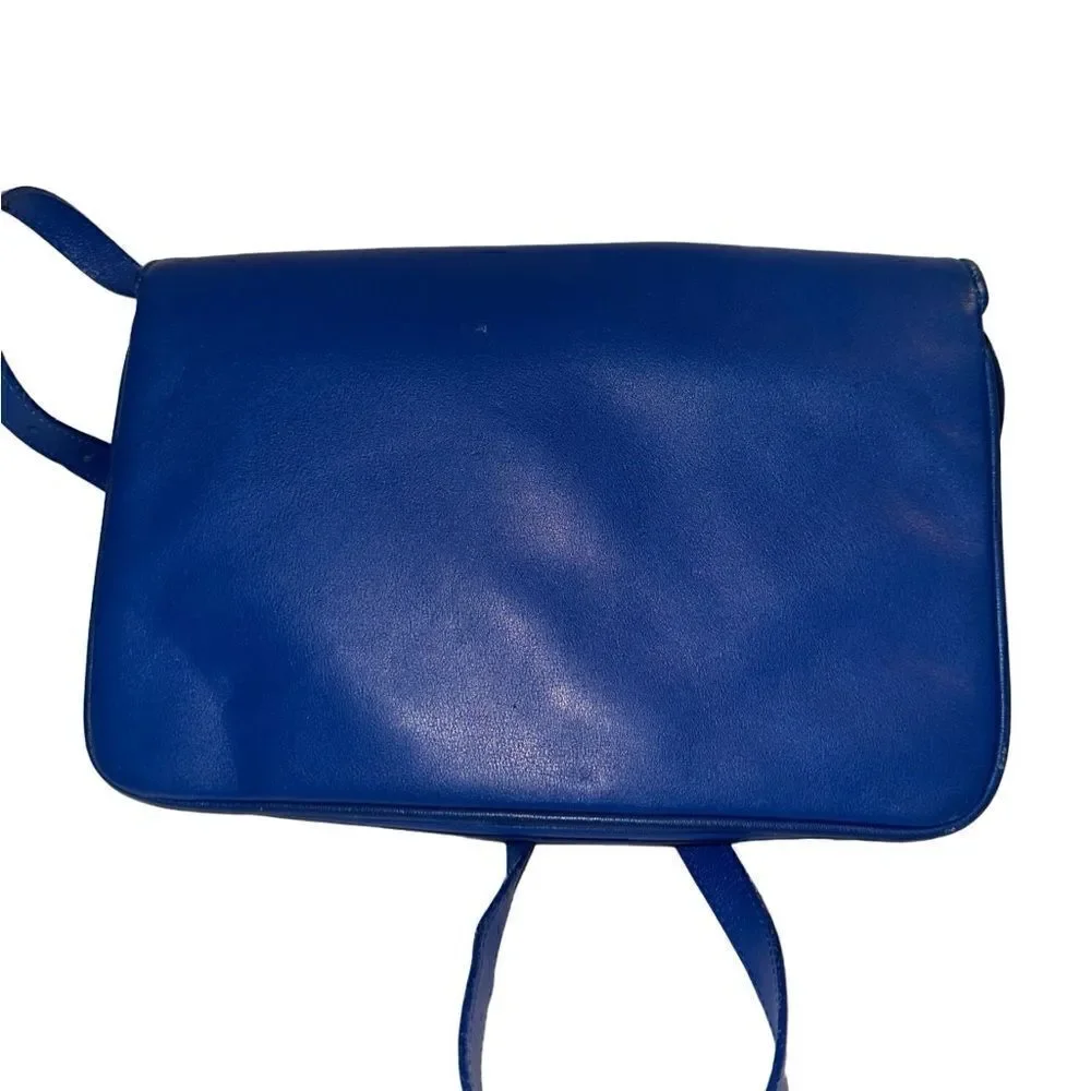 Gucci blue leather